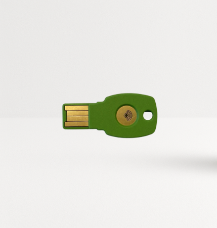 ePass GREEN LIMITED EDITION FIDO2 FIDO U2F USB-A + NFC Security Key | K9