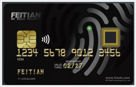 Powered BioCard | Biometric Fingerprint Card