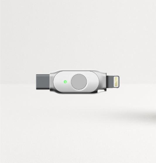 iePass FIDO2 FIDO U2F USB-C MFi + iOS Lightning Security Key with PIV | K44