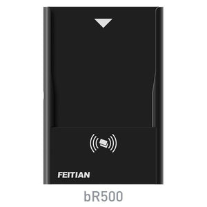 FEITIAN bR500 Contactless Bluetooth 4.2 Smart Card Reader (Casing: C45F) - FEITIAN Technologies US