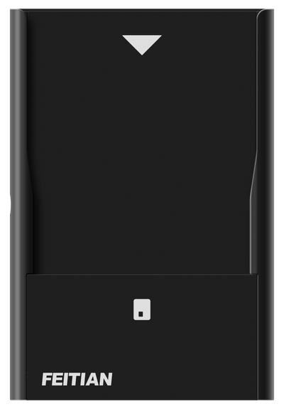 FEITIAN bR301 BLE Contact Bluetooth 4.2 Smart Card Reader (Casing: C45) - FEITIAN Technologies US