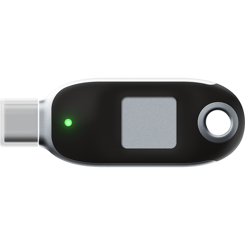 BioPass FIDO2 Biometric Fingerprint USB-C Security Key | K26 - FEITIAN Technologies US