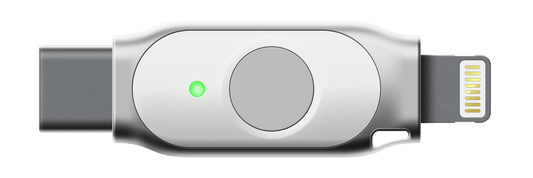 FEITIAN iePass FIDO2 FIDO U2F USB-C + Lightning Security Key (Casing: K44) - FEITIAN Technologies US